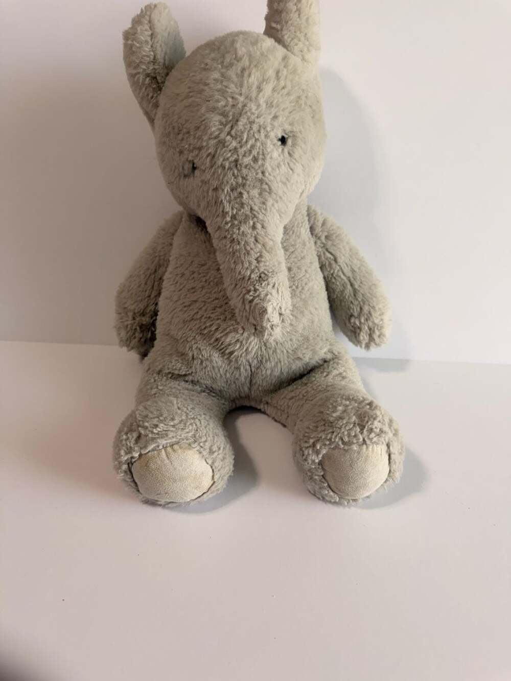 Pottery Barn Kids Gray Plush Elephant Stuffed Animal